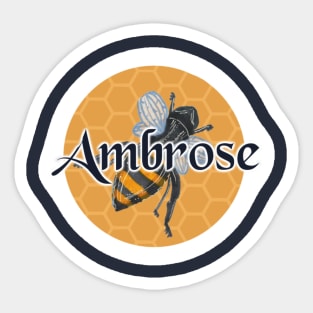 Ambrose - Circle Sticker